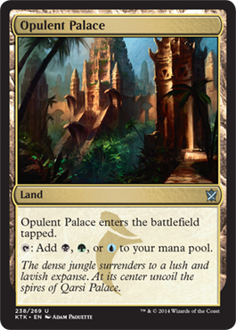Magic Khans of Tarkir 238: Opulent Palace 