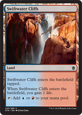 MTG: Khans of Tarkir 243: Swiftwater Cliffs 