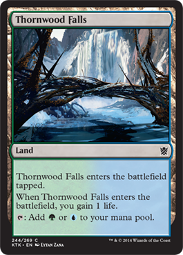 Magic Khans of Tarkir 244: Thornwood Falls 