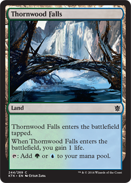 MTG: Khans of Tarkir 244: Thornwood Falls 