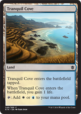 Magic Khans of Tarkir 246: Tranquil Cove 