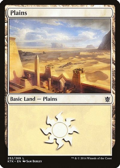 MTG: Khans of Tarkir 252: Plains - Foil 