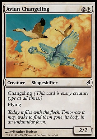 MTG: Lorwyn 004: Avian Changeling 