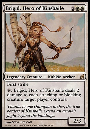 MTG: Lorwyn 006: Brigid, Hero of Kinsbaile 