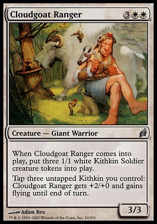 MTG: Lorwyn 010: Cloudgoat Ranger 