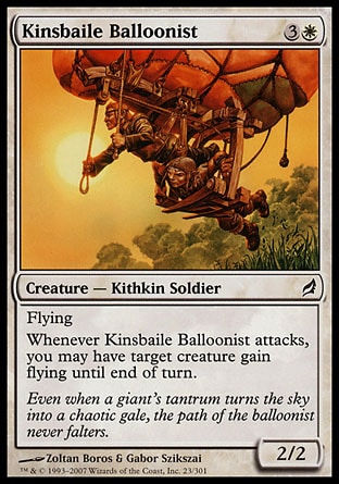 MTG: Lorwyn 023: Kinsbaile Balloonist 