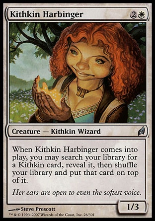 MTG: Lorwyn 026: Kithkin Harbinger 