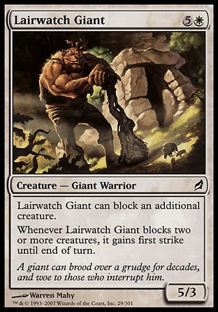 Magic: Lorwyn 029: Lairwatch Giant 