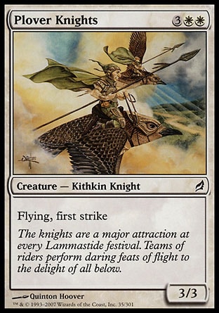 MTG: Lorwyn 035: Plover Knights 