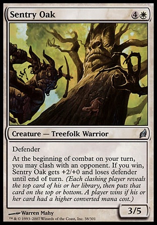 MTG: Lorwyn 038: Sentry Oak 