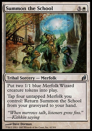 MTG: Lorwyn 042: Summon the School 