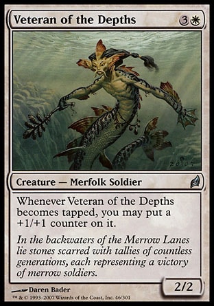 Magic: Lorwyn 046: Veteran of the Depths 