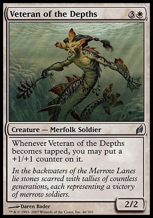 MTG: Lorwyn 046: Veteran of the Depths 
