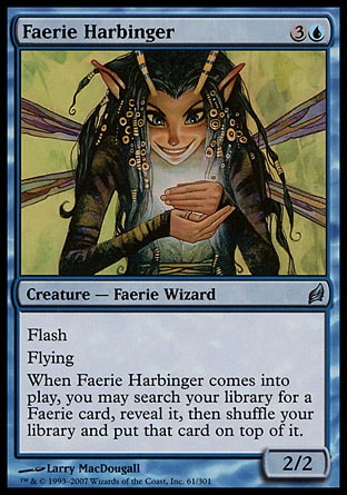 MTG: Lorwyn 061: Faerie Harbinger 