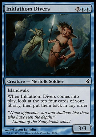 MTG: Lorwyn 070: Inkfathom Divers 