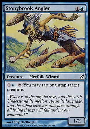 MTG: Lorwyn 090: Stonybrook Angler 