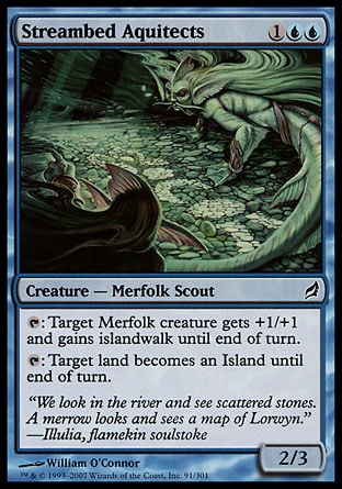 MTG: Lorwyn 091: Streambed Aquitects 