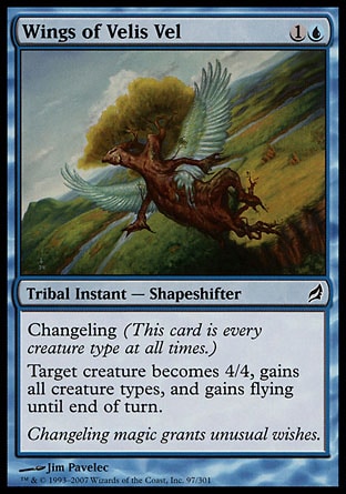 MTG: Lorwyn 097: Wings of Velis Vel 