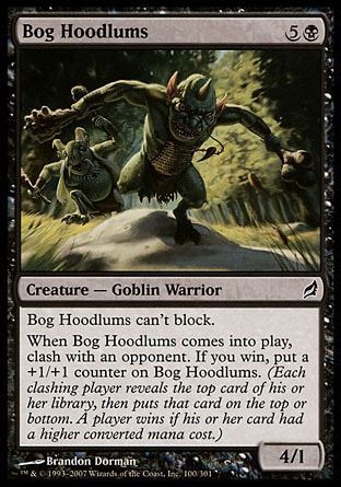 MTG: Lorwyn 100: Bog Hoodlums 