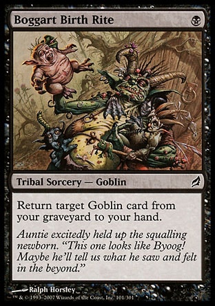 MTG: Lorwyn 101: Boggart Birth Rite 