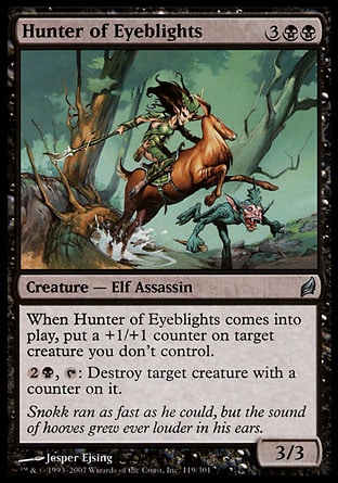 MTG: Lorwyn 119: Hunter of Eyeblights 