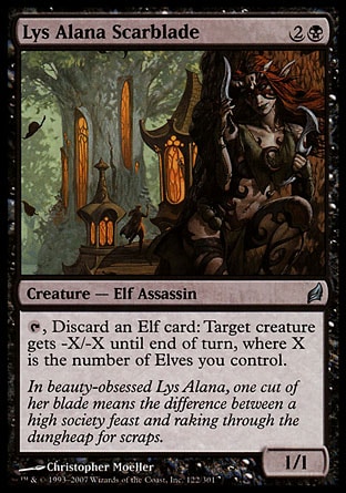 MTG: Lorwyn 122: Lys Alana Scarblade 