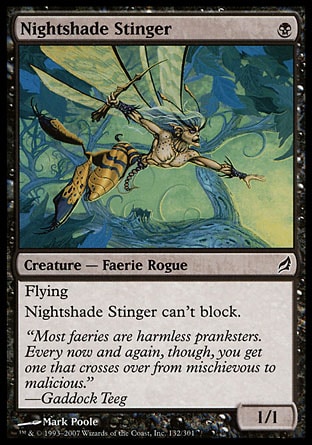 Magic: Lorwyn 132: Nightshade Stinger 