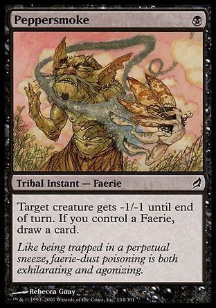 MTG: Lorwyn 134: Peppersmoke (FOIL) 