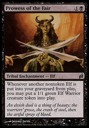 MTG: Lorwyn 136: Prowess of the Fair 