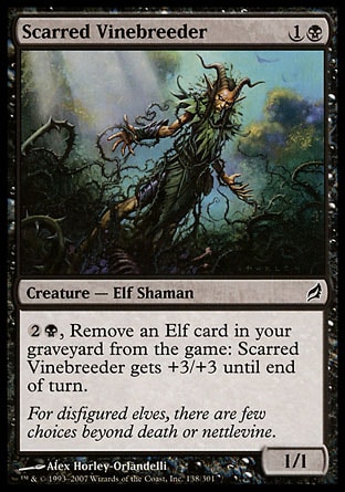 MTG: Lorwyn 138: Scarred Vinebreeder 