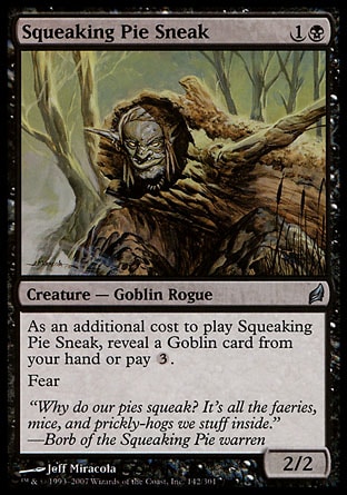 MTG: Lorwyn 142: Squeaking Pie Sneak 