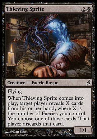 MTG: Lorwyn 143: Thieving Sprite 