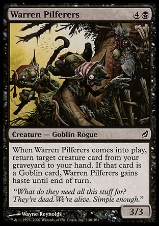 MTG: Lorwyn 146: Warren Pilferers 