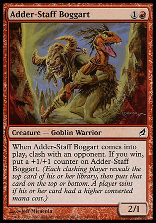 MTG: Lorwyn 148: Adder-Staff Boggart 