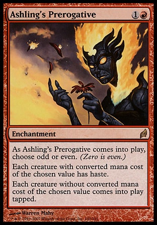MTG: Lorwyn 150: Ashlings Prerogative 