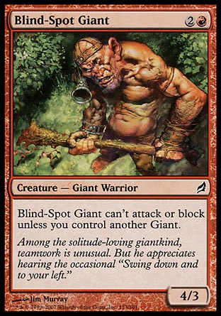 MTG: Lorwyn 153: Blind-Spot Giant (FOIL) 