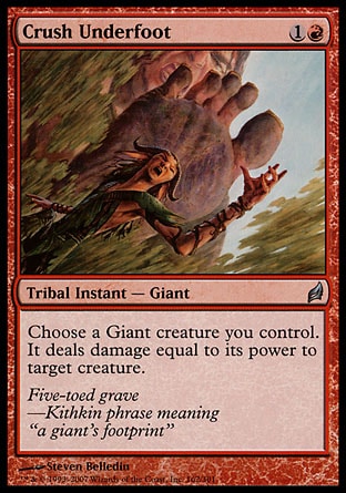 MTG: Lorwyn 162: Crush Underfoot 