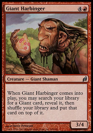 MTG: Lorwyn 169: Giant Harbinger 