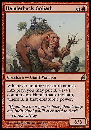 MTG: Lorwyn 173: Hamletback Goliath 