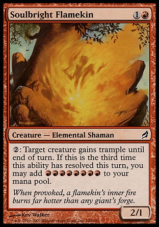 MTG: Lorwyn 190: Soulbright Flamekin 