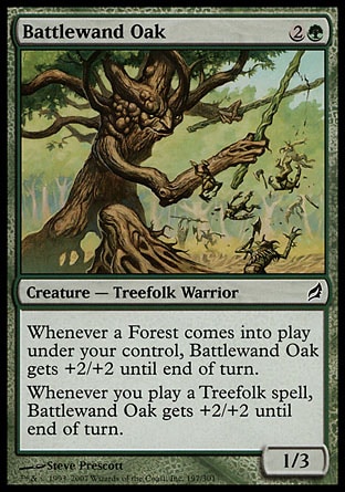 MTG: Lorwyn 197: Battlewand Oak 