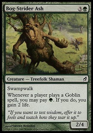 MTG: Lorwyn 198: Bog-Strider Ash 