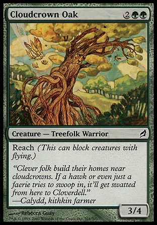 MTG: Lorwyn 201: Cloudcrown Oak 