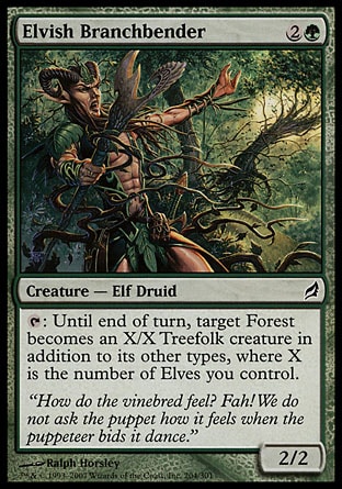 MTG: Lorwyn 204: Elvish Branchbender 