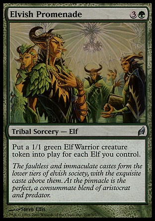 MTG: Lorwyn 208: Elvish Promenade 