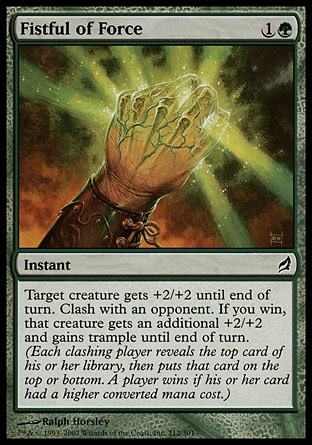 MTG: Lorwyn 212: Fistful of Force 