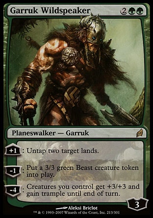 Magic: Lorwyn 213: Garruk Wildspeaker 