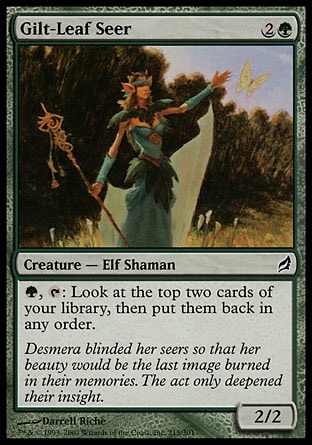 MTG: Lorwyn 215: Gilt-Leaf Seer 