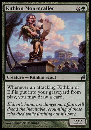 MTG: Lorwyn 224: Kithkin Mourncaller 