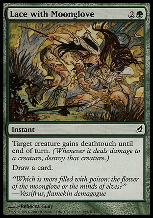 MTG: Lorwyn 225: Lace with Moonglove 